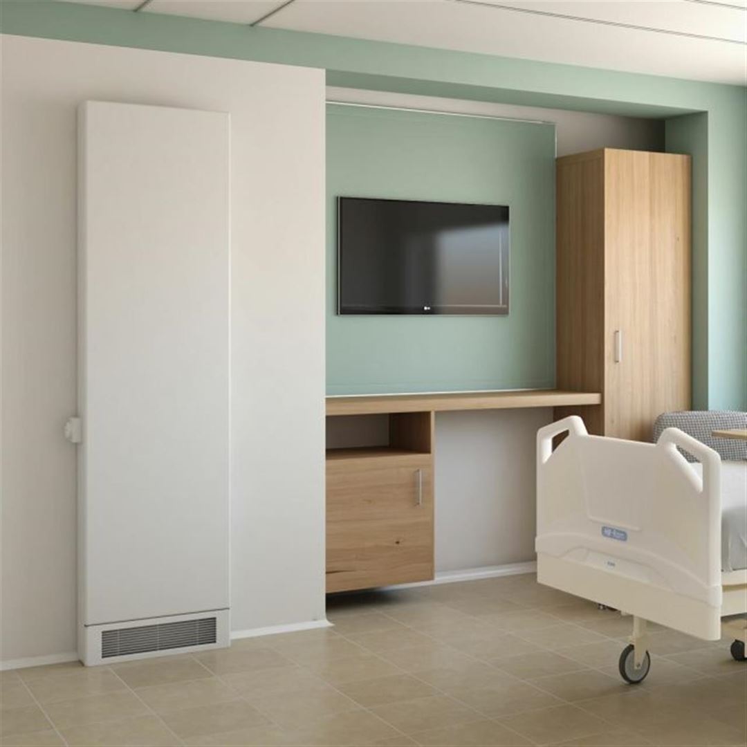 Smart design giver mange muligheder med en vertikal radiator