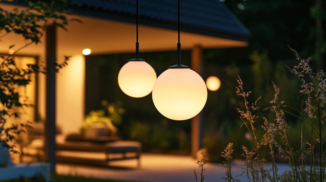 Valg af ude lamper til din have og terrasse