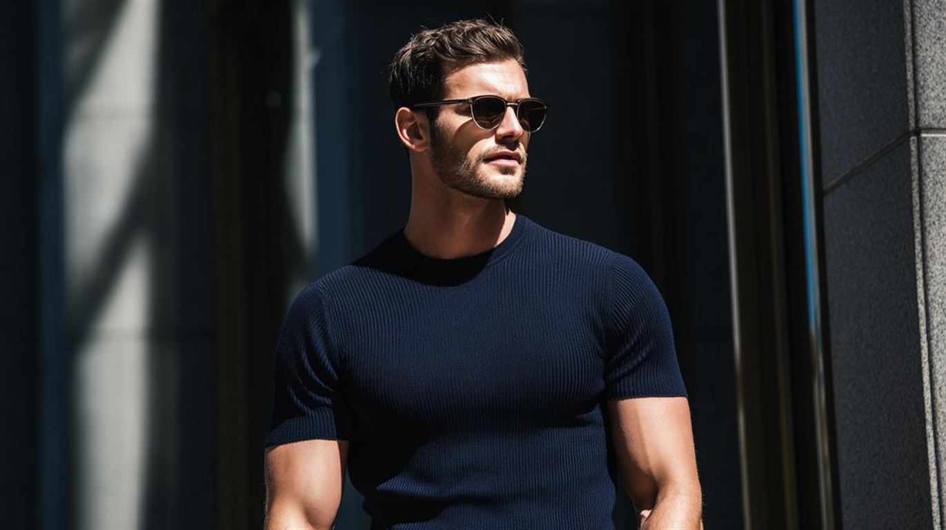 Kortærmet strik - stilfuld og behagelig