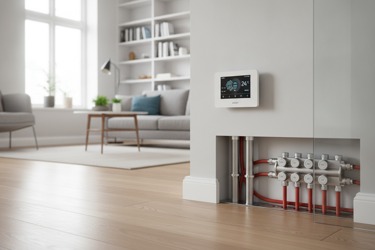 Optimer din boligkomfort med Danfoss gulvvarme styring